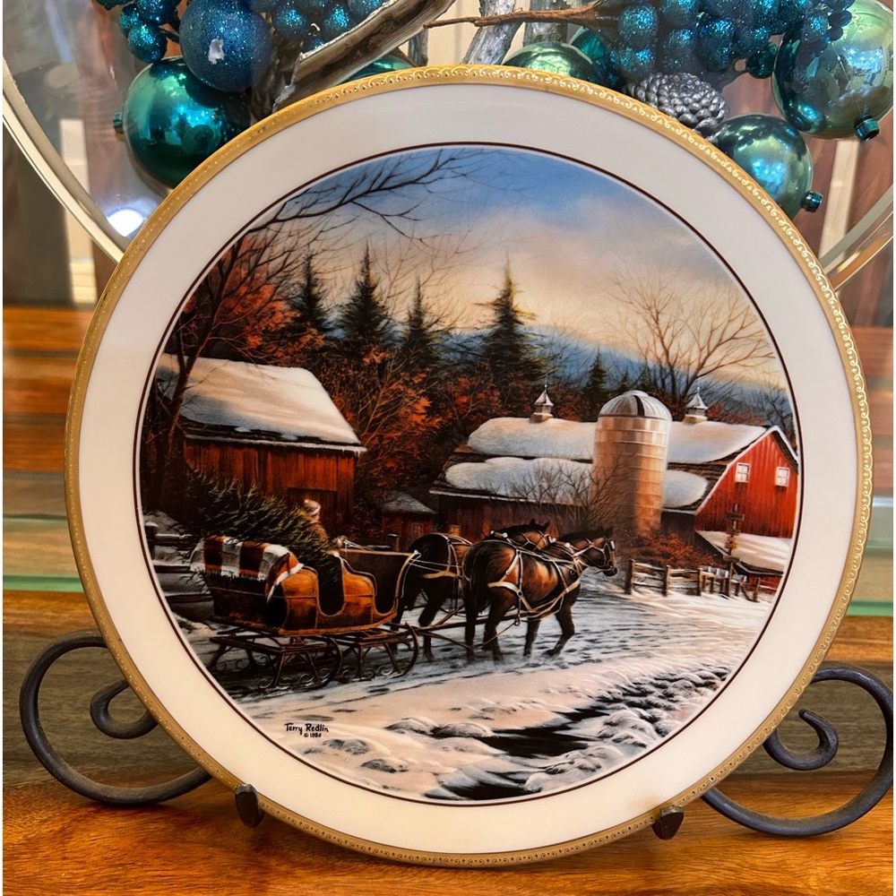Terry Redlin Collectible Plste